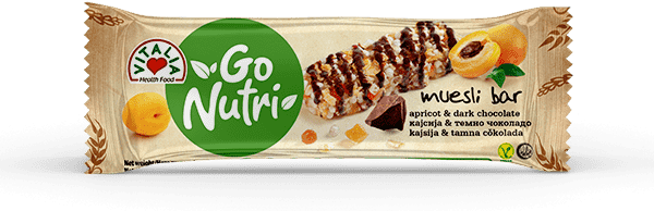 GO NUTRI BAR APRICOT 25 GR