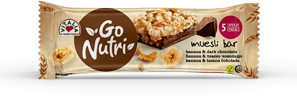 GO NUTRI BAR BANANA CHOCOLATE 25 GR