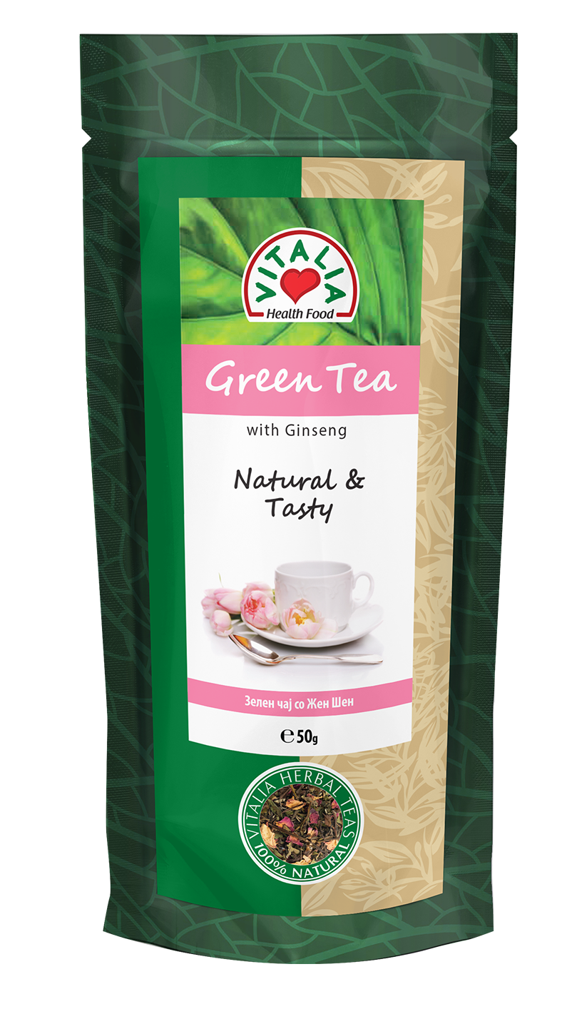 Green tea ginseng web